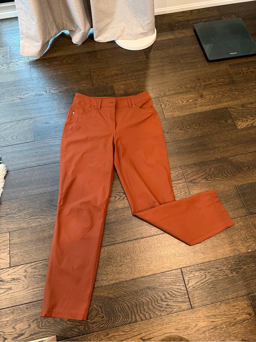 Lululemon city pants - rust colour